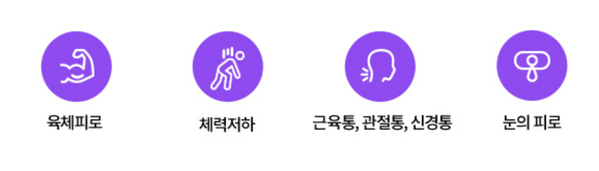 임팩타민케어정 효능 효과 정리 이미지 - 피로 회복, 신경통, 구내염, 눈 피로 개선