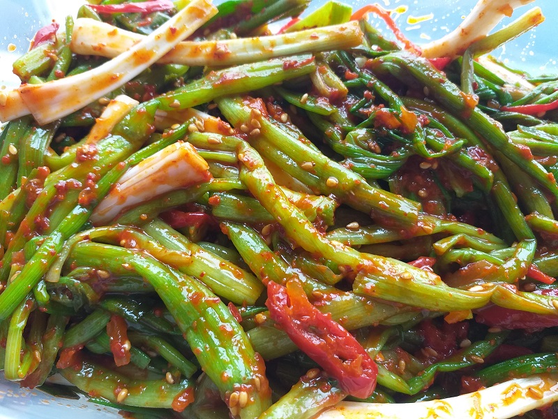 미나리김치 담는 법