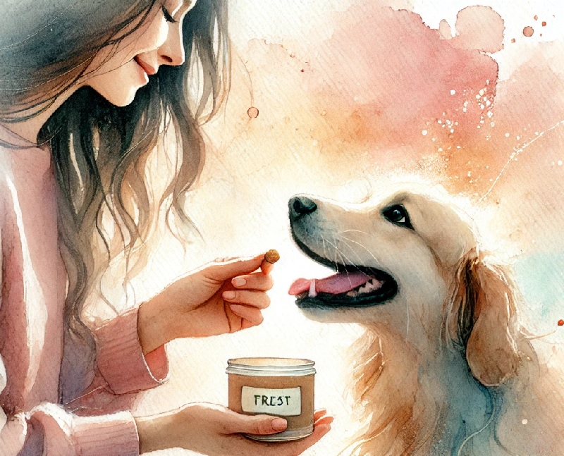 반려견 건강 간식에 대한 이미지