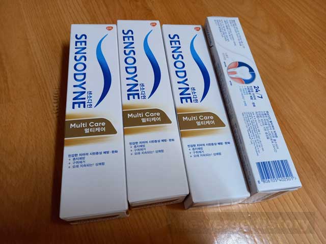 센소다인 multi care 멀티게어