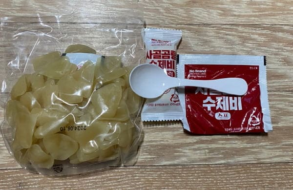 노브랜드사골곰탕수제비