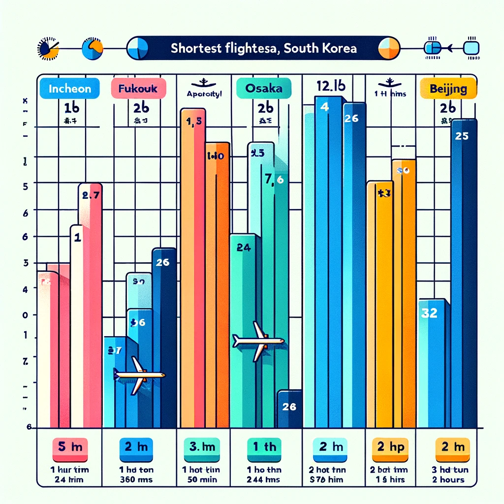 비행시간 짧은 해외 여행지