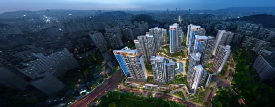 봉천14구역, '관악자이포레시티'로 재건축_조감도