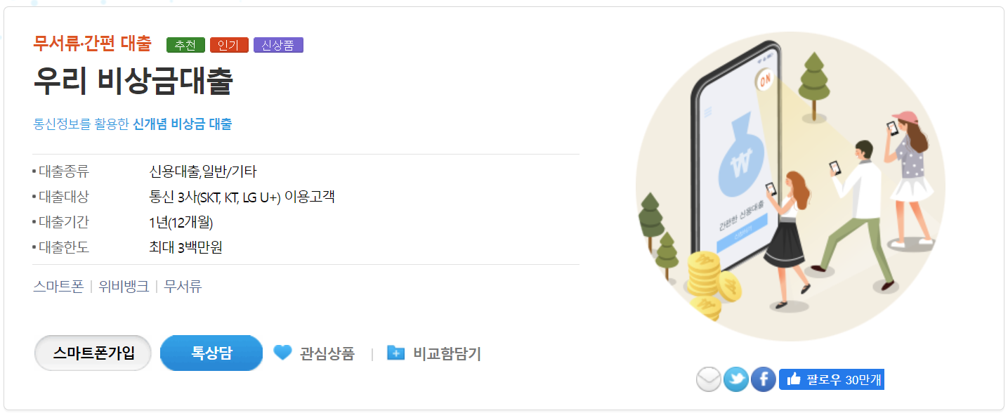비상금 대출