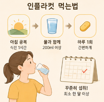 인플라컷-효능-먹는법-성분-부작용-가격-구매-후기
