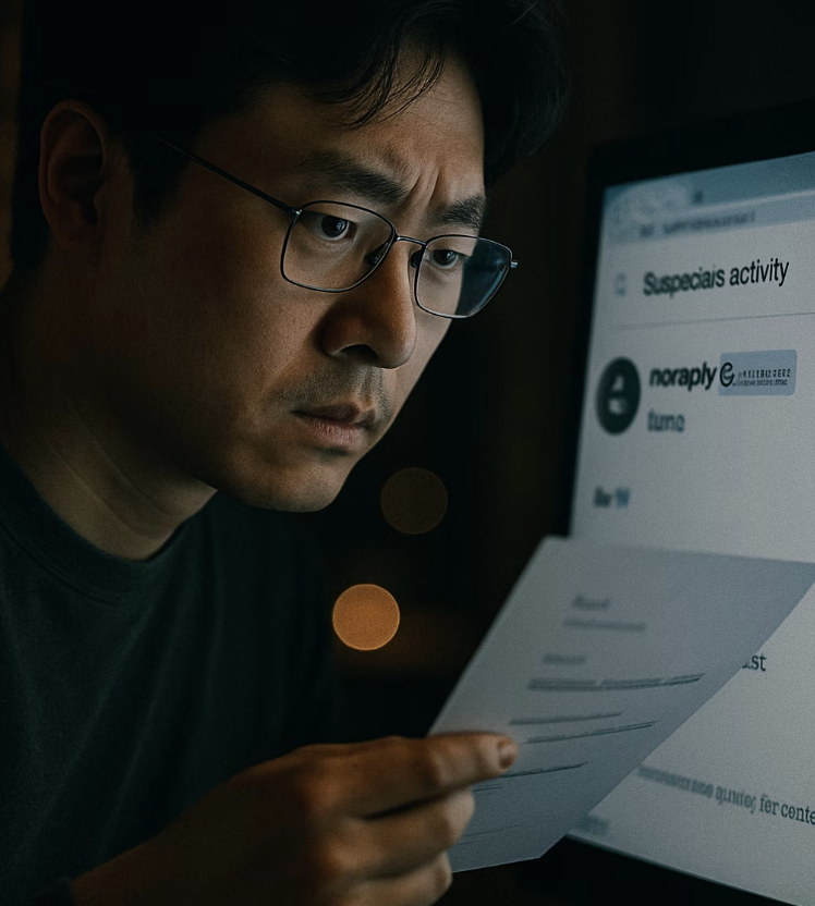 의심스러운 이메일, 이렇게 대처하세요