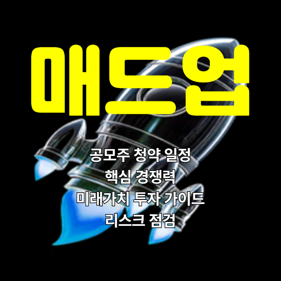 매드업 공모주 청약