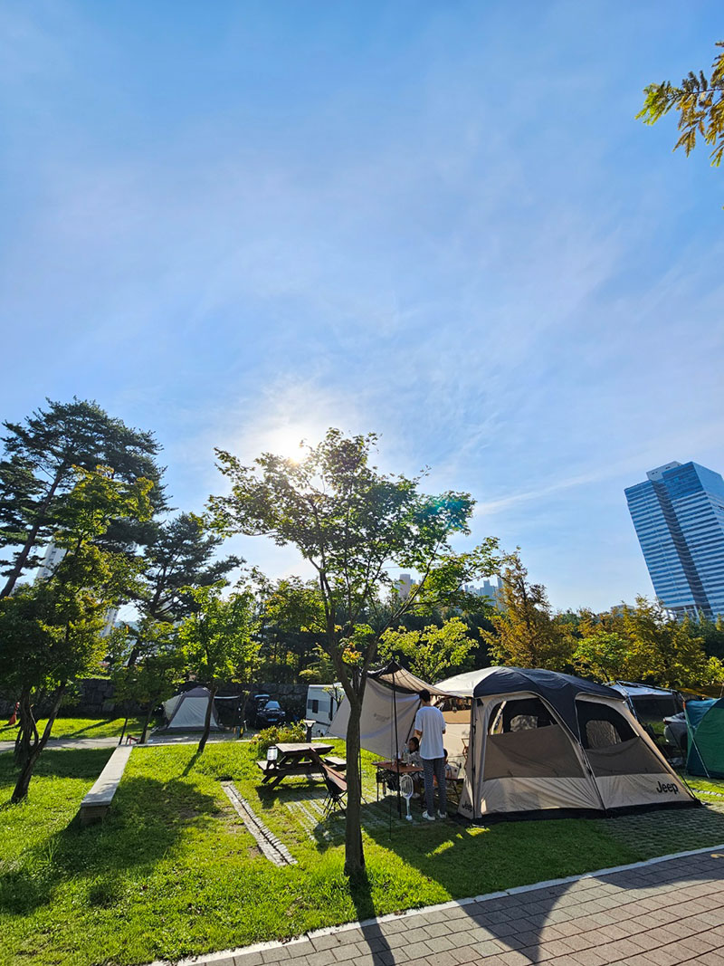 광교호수공원 가족캠핑장 14
