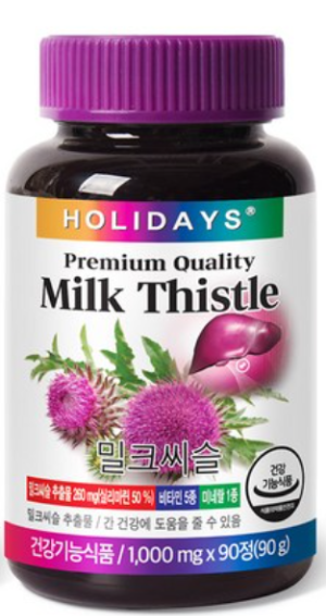 시중에 유통되고 있는 밀크씨슬 관련 영양제 사진2