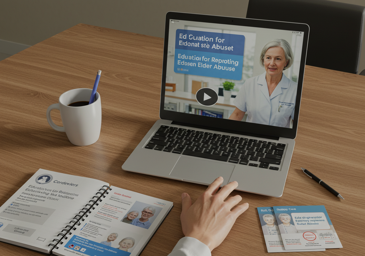 노인학대 신고의무자 교육&amp;#44; 신청 방법