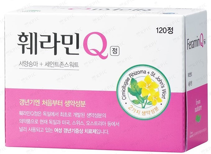 훼라민큐는 갱년기 약국 약&amp;#44; 가격 및 효능. 나이가 들면 여성의 안면 홍조는 폐경기 여성의 약 85%에서 발생합니다. 에스트로겐 분비가 줄어들면 모세혈관이 불규칙하게 확장되어 얼굴&amp;#44; 목&amp;#44; 가슴이 뜨거워지고 피부가 뜨거워지고 땀이 나는데 이를 갱년기라고 말합니다. 약국 약으로도 효능을 볼 수 있다고 하는 훼라민큐를 참고하시기 바랍니다. 