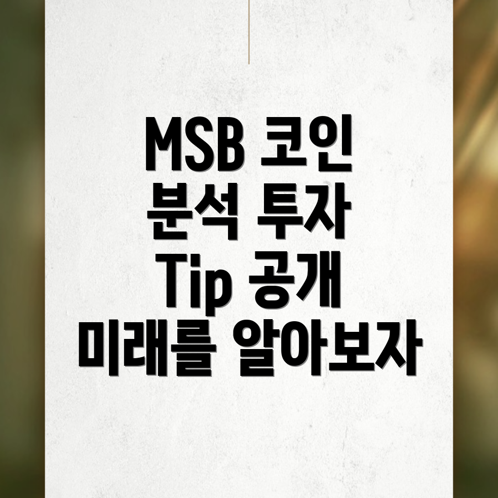 미스블록(MSB) 코인