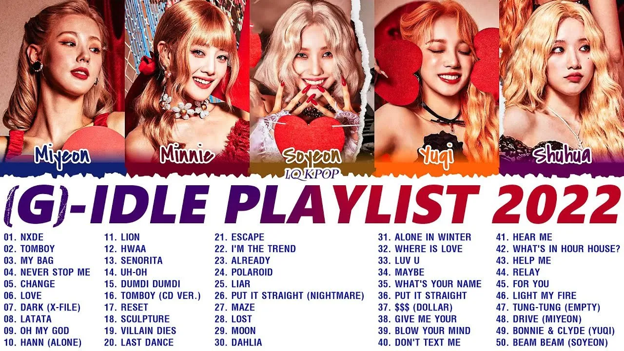 여자아이들-노래-모음
