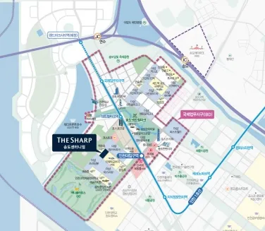 더샵 송도센터니얼 위치