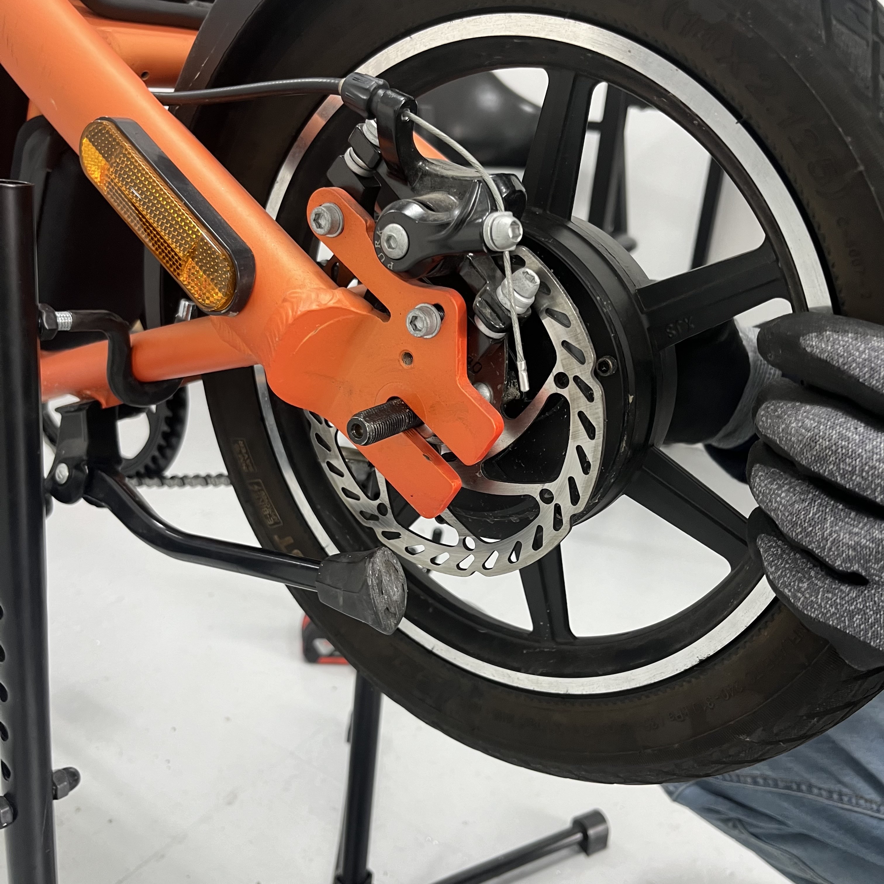 전기자전거 수리: 샤오미 HIMO V1 PLUS 히모 플러스-타이어 펑크 교체 AS, 수원 화성 동탄 광교 용인 안양 오산 안산 분당 군포