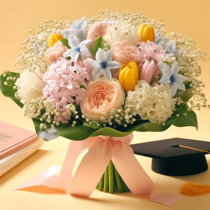 졸업식 꽃다발