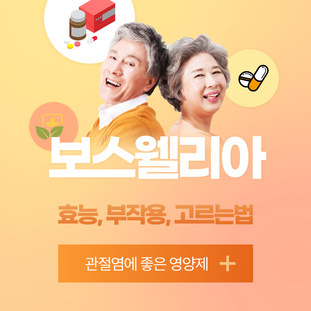 보스웰리아 효능 총정리! 부작용과 고르는법, 먹는 방법