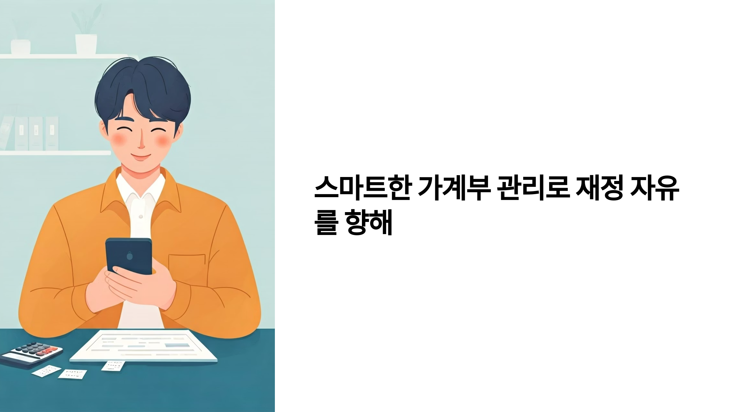 생활비 절약 가계부 작성과 실천