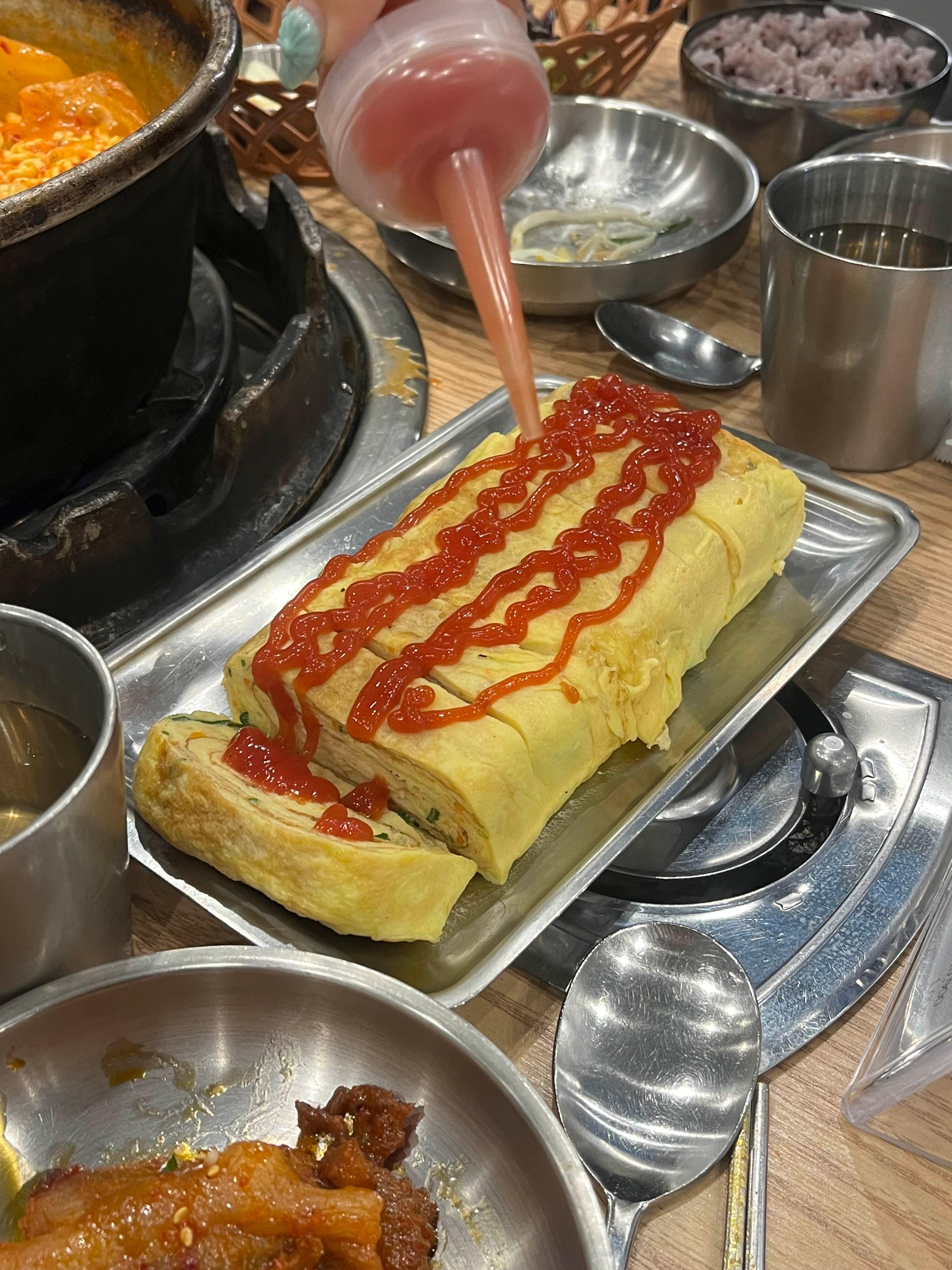 신도림역 월화식당 계란말이 사진