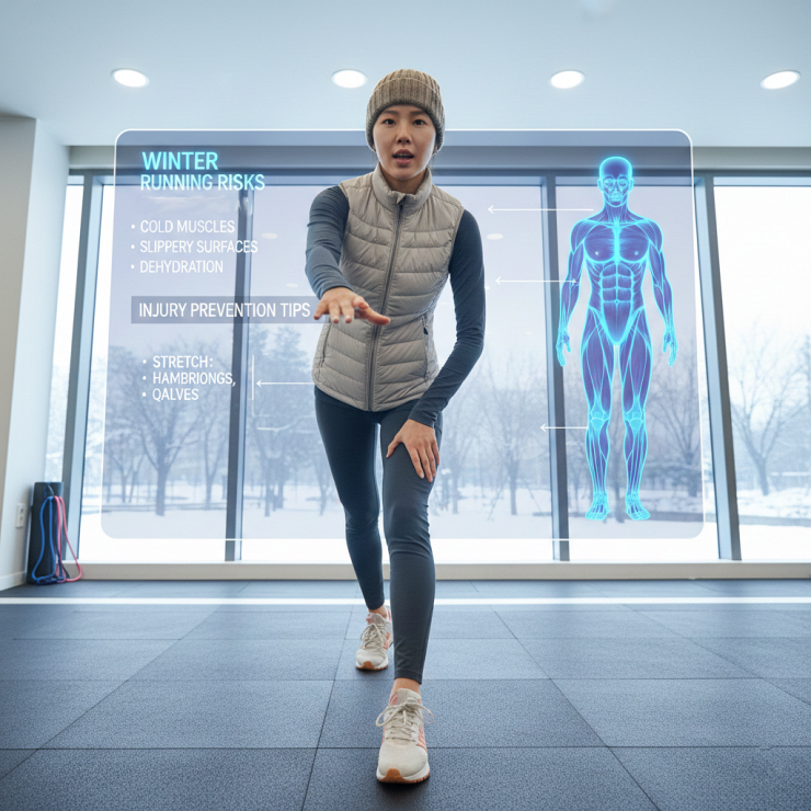 겨울 러닝 위험 및 부상 예방