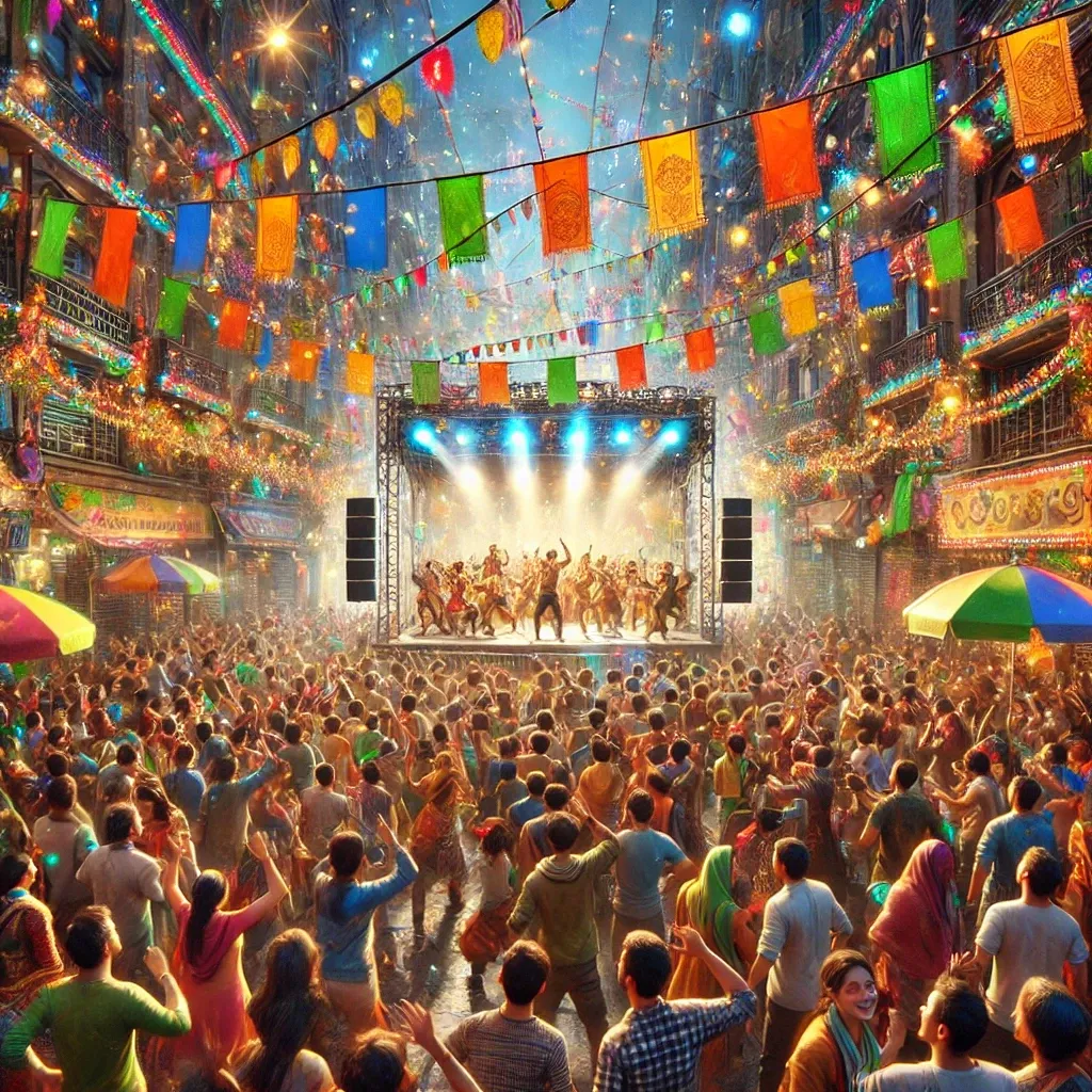 축제와 명절에 관한 꿈해몽. 낯선 사람과의 축제, 혼자서 즐기는 축제, 가족 또는 친구들과 즐기는 축제 등