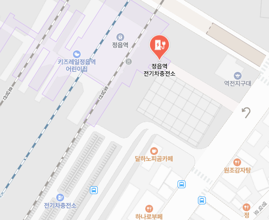 정읍역 공영주차타워 충전소