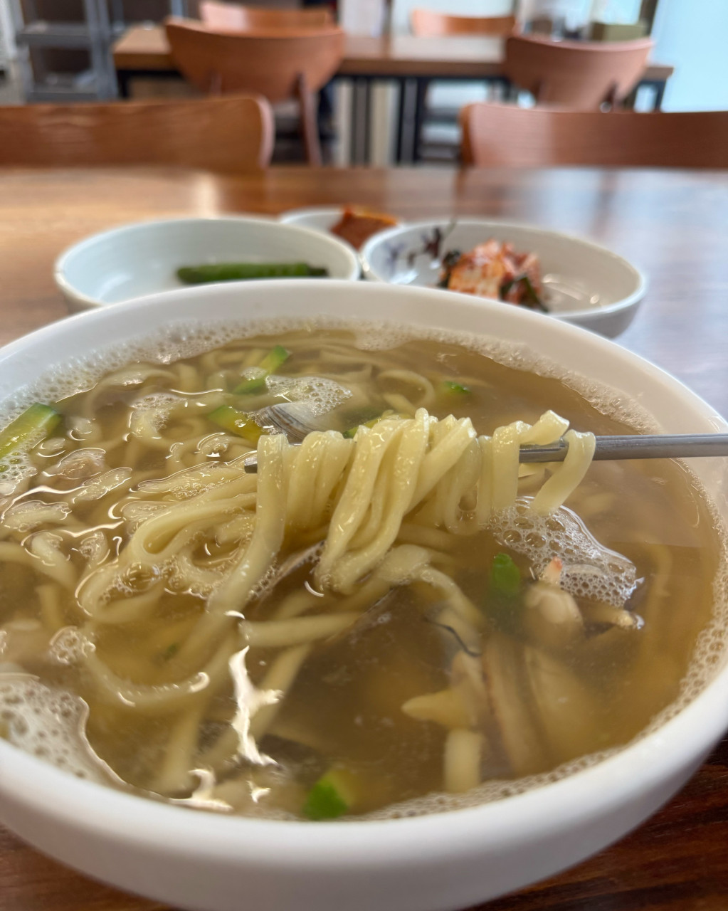 온칼국수