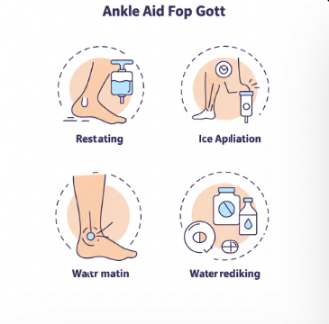 발목 통풍 응급 대처법5