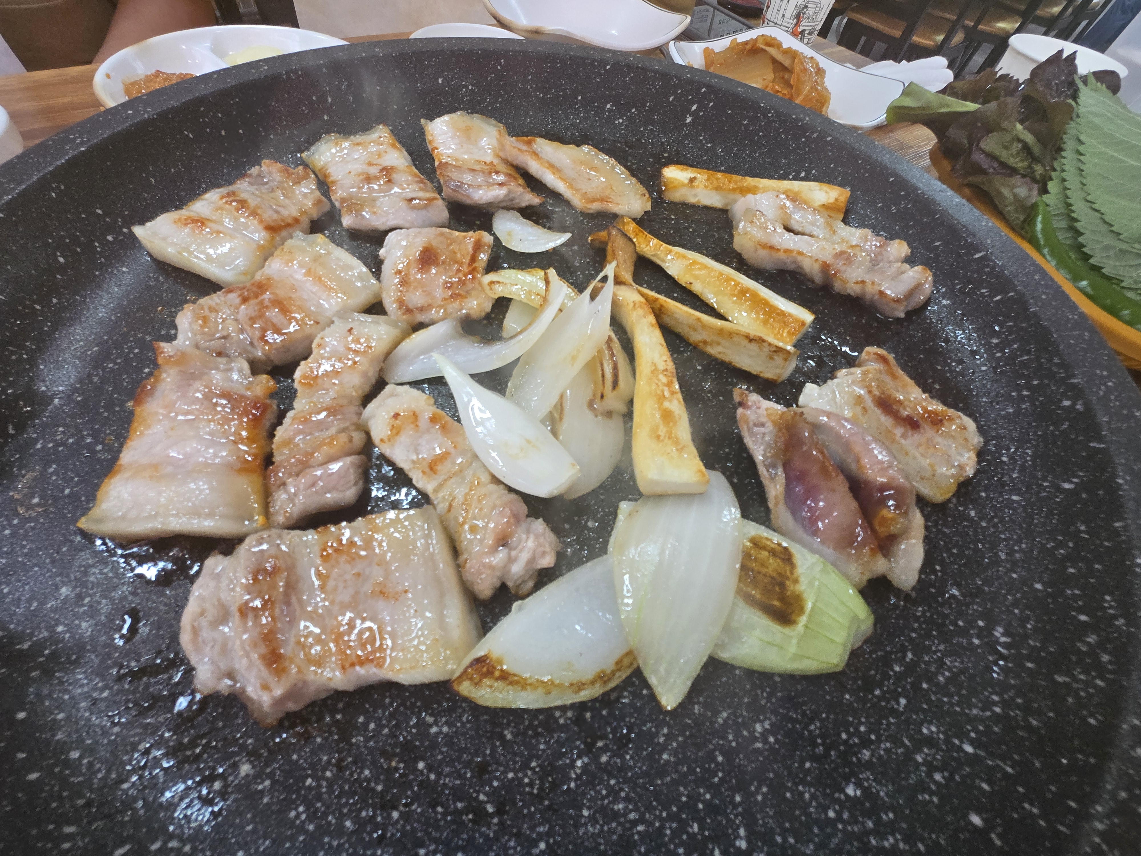 합천 삼겹살 맛집 현대식육식당 삼겹살