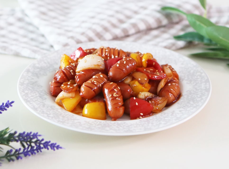 소세지야채볶음