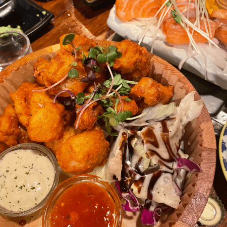 철길 부산집 수유점 주문한 음식 구성