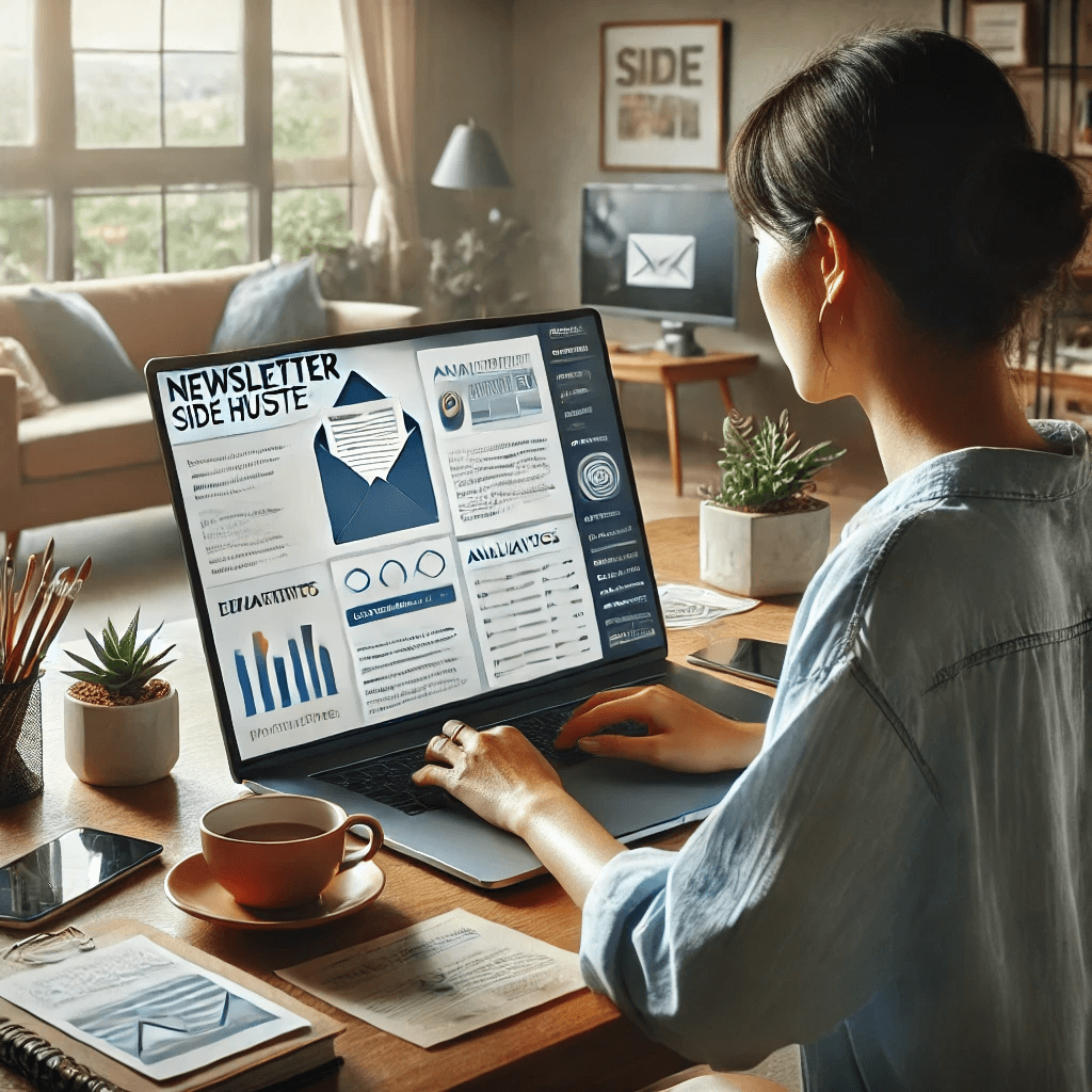 뉴스레터 부업 관련 이미지
