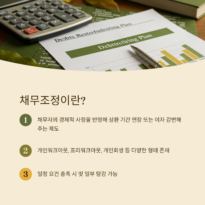 장기연체 채권 채무조정