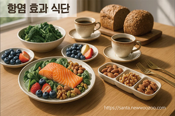 항염 효과 식단