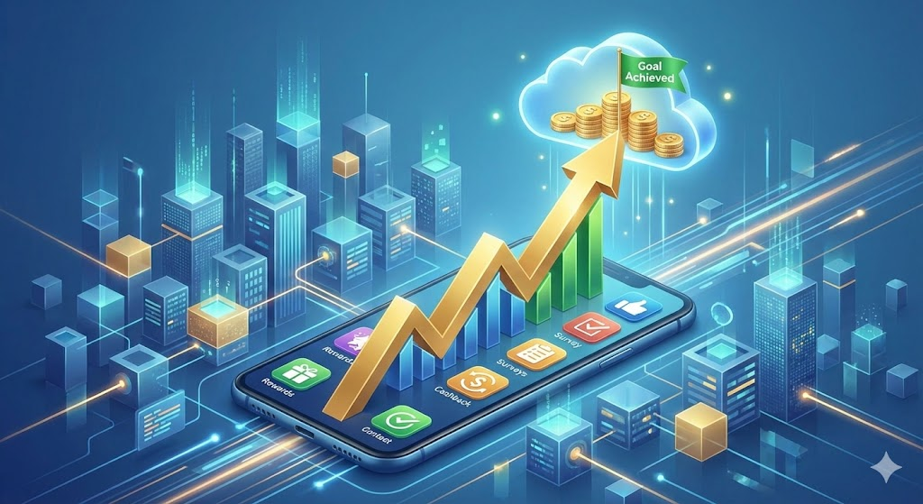 앱테크 수익 루틴 및 효율적인 자산 관리 이미지