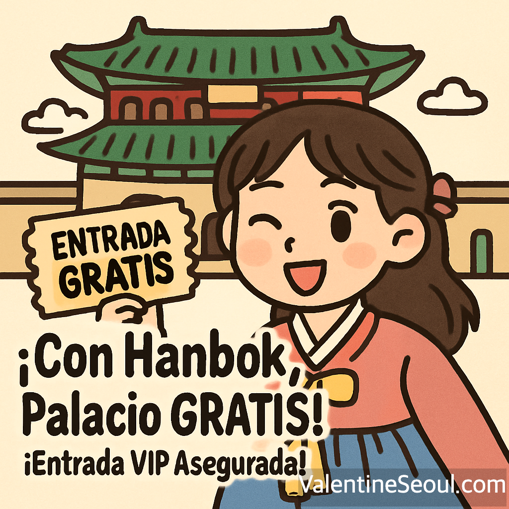 &iexcl;Con Hanbok, Palacio GRATIS!
&iexcl;Entrada VIP Asegurada!