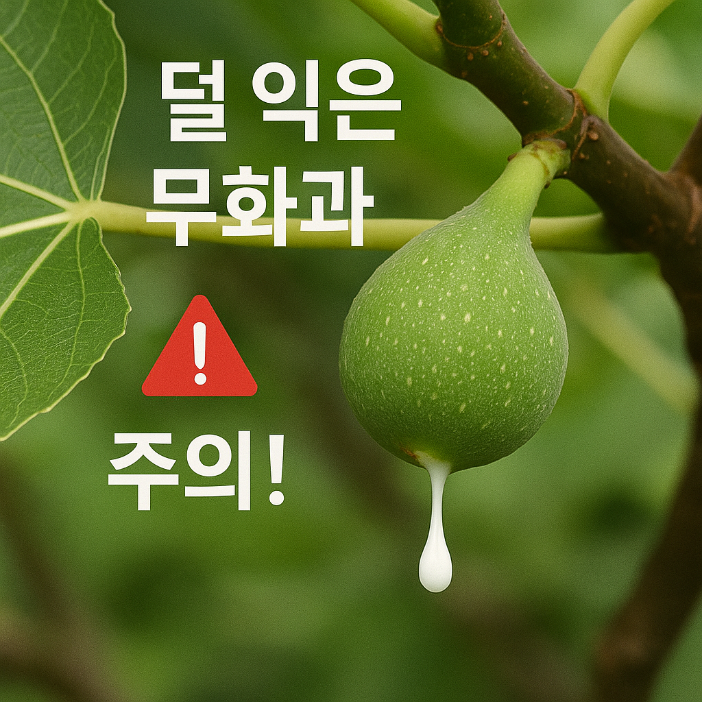 덜 익은 무화과