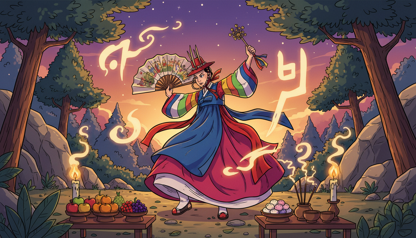 무당 나오는 꿈