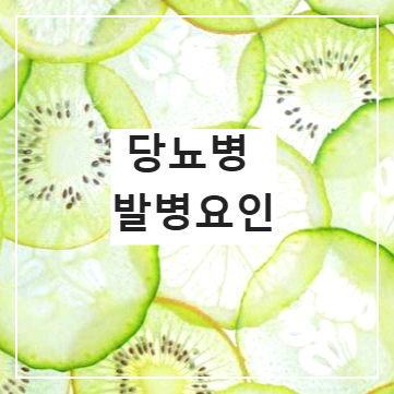 당뇨병 발병요인
