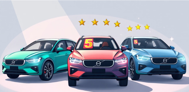 폴스타 모델별 충돌 테스트비교