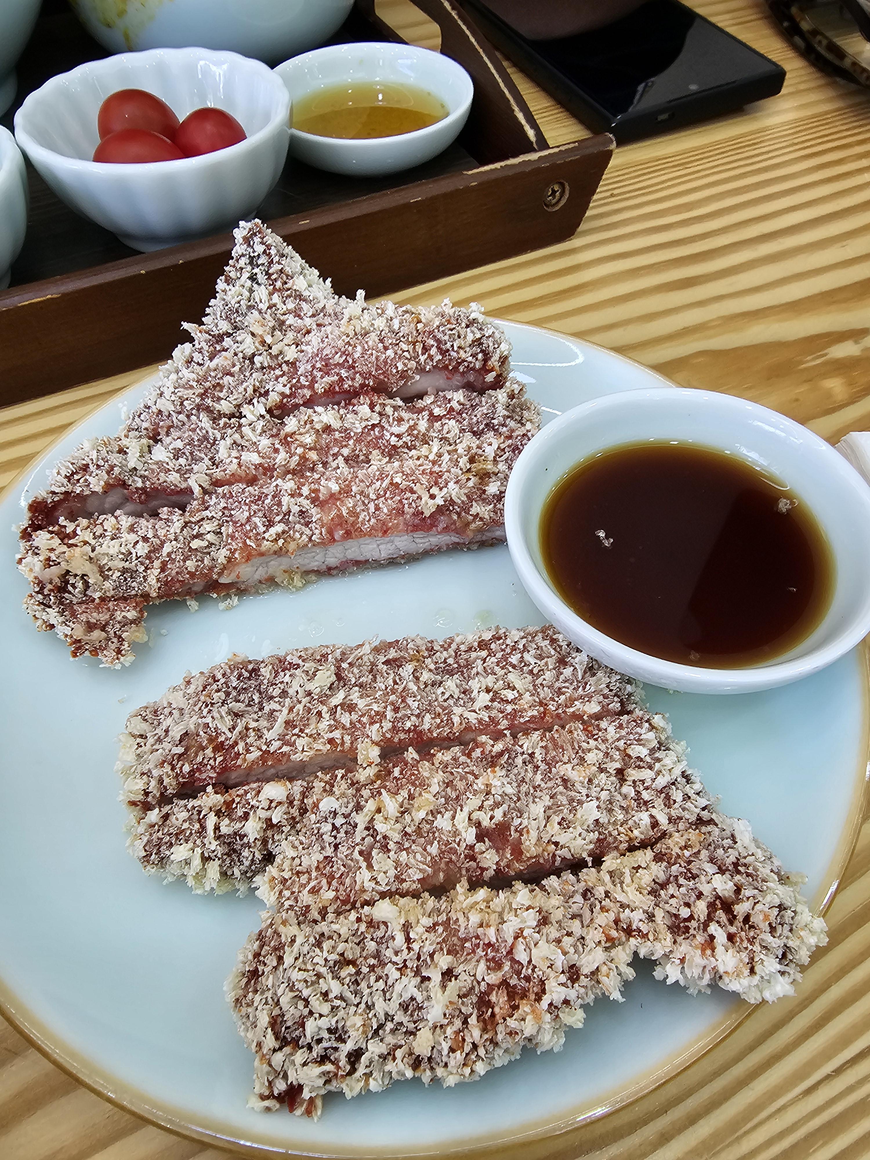 해상황 털게죽 게살국수