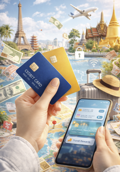 해외여행 스마트한 신용카드 사용법｜수수료 줄이고 혜택&middot;분실 대처까지 한 번에 관련 사진