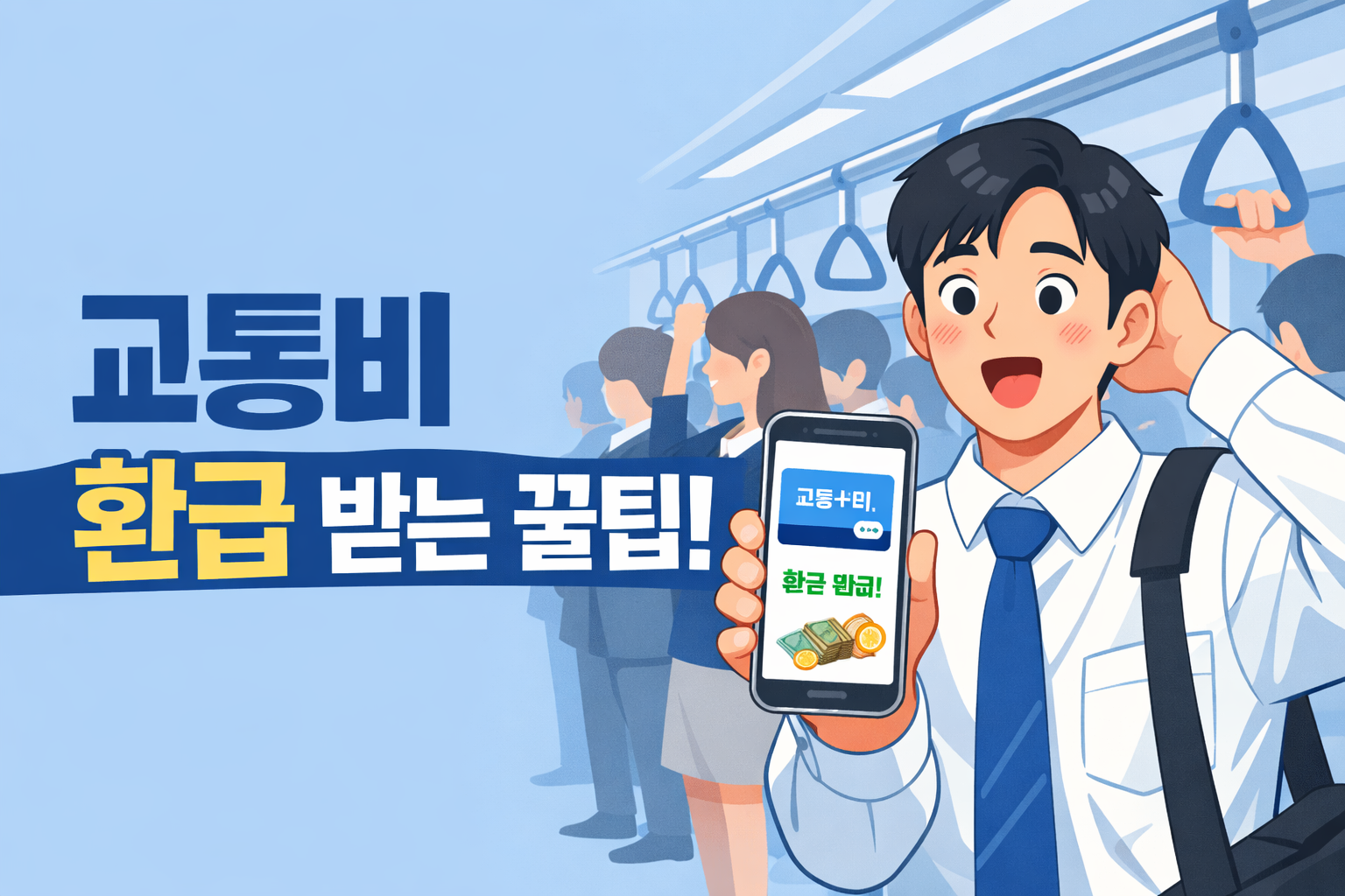 교통비 환급 받는 꿀팁!