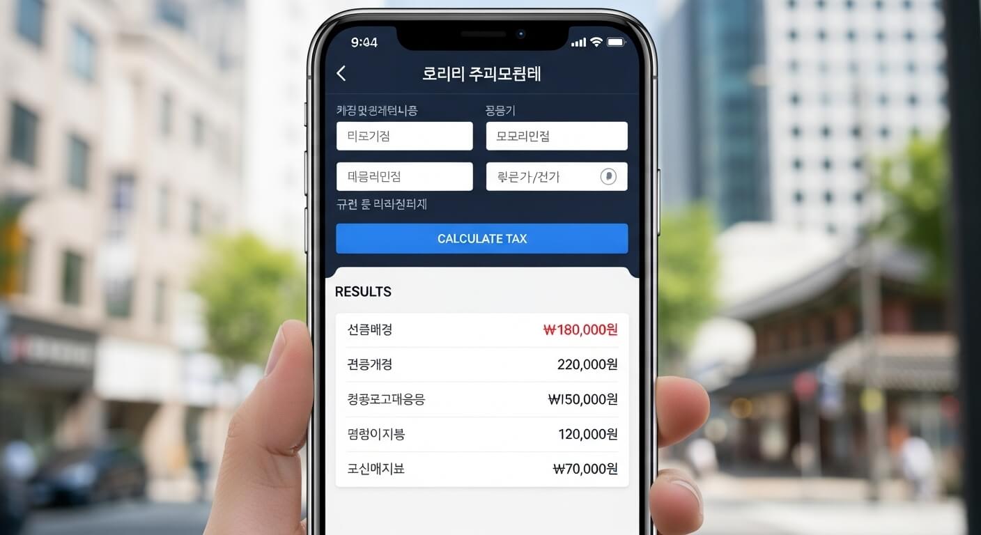 양도세 자동계산