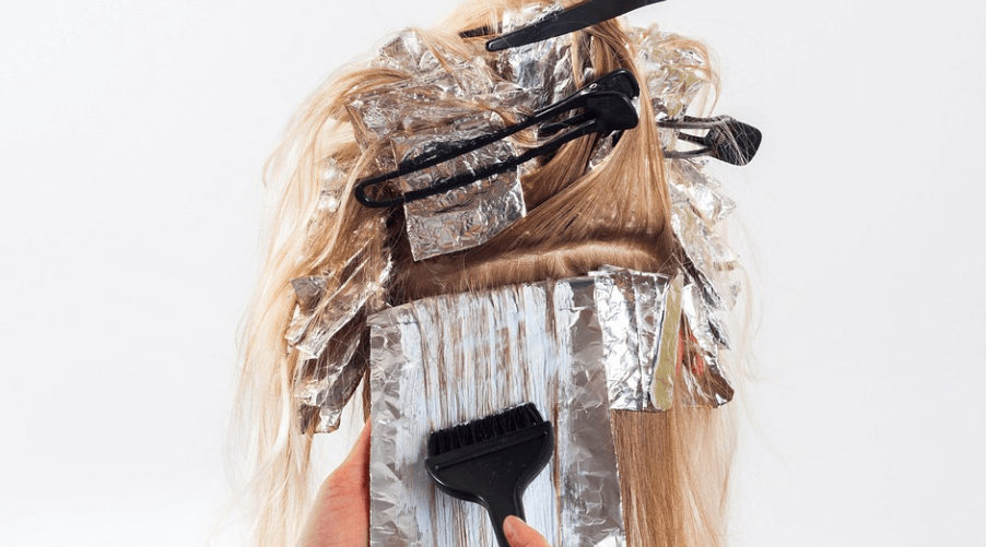 염색약 지우는 법 - 1