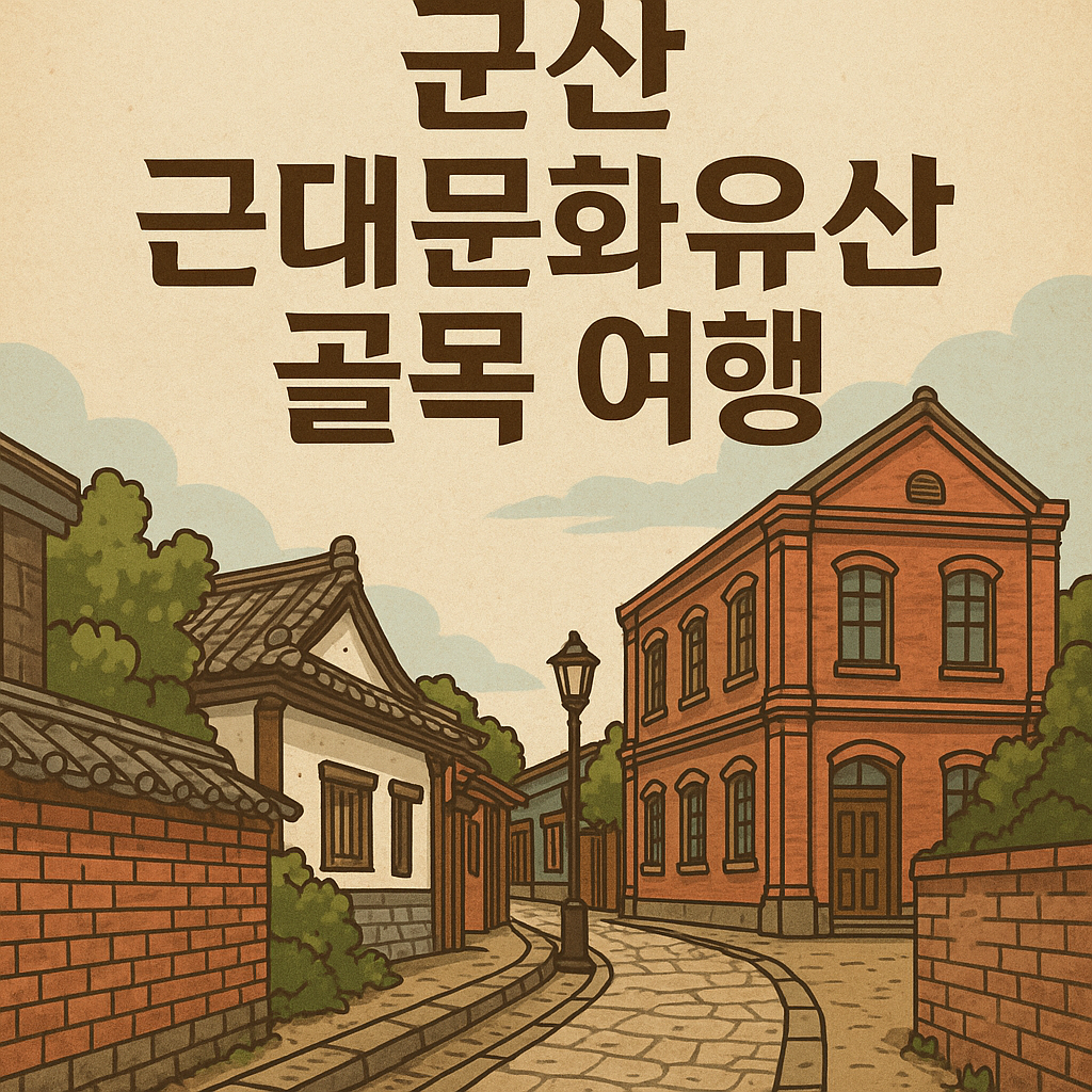 영화 '8월의 크리스마스'처럼, 군산에서 만난 시간 여행