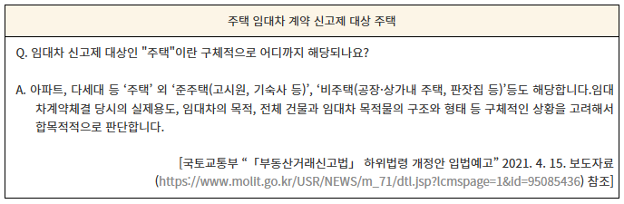 전월세 신고제 대상 확인