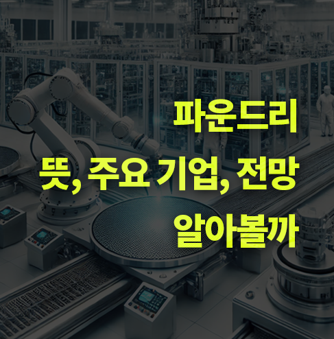파운드리란? 뜻, 주요 기업과 전망. 반도체, IDM.