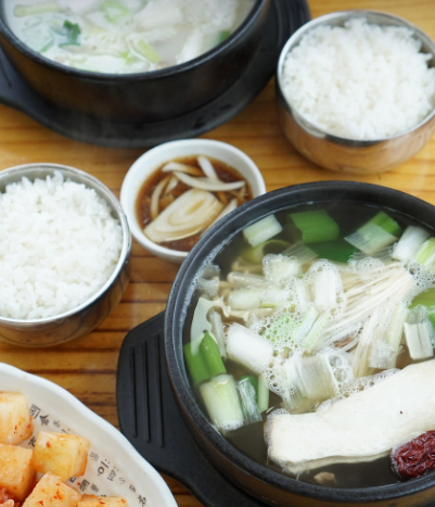 체네 에너지를 보충해주는 음식 사골국