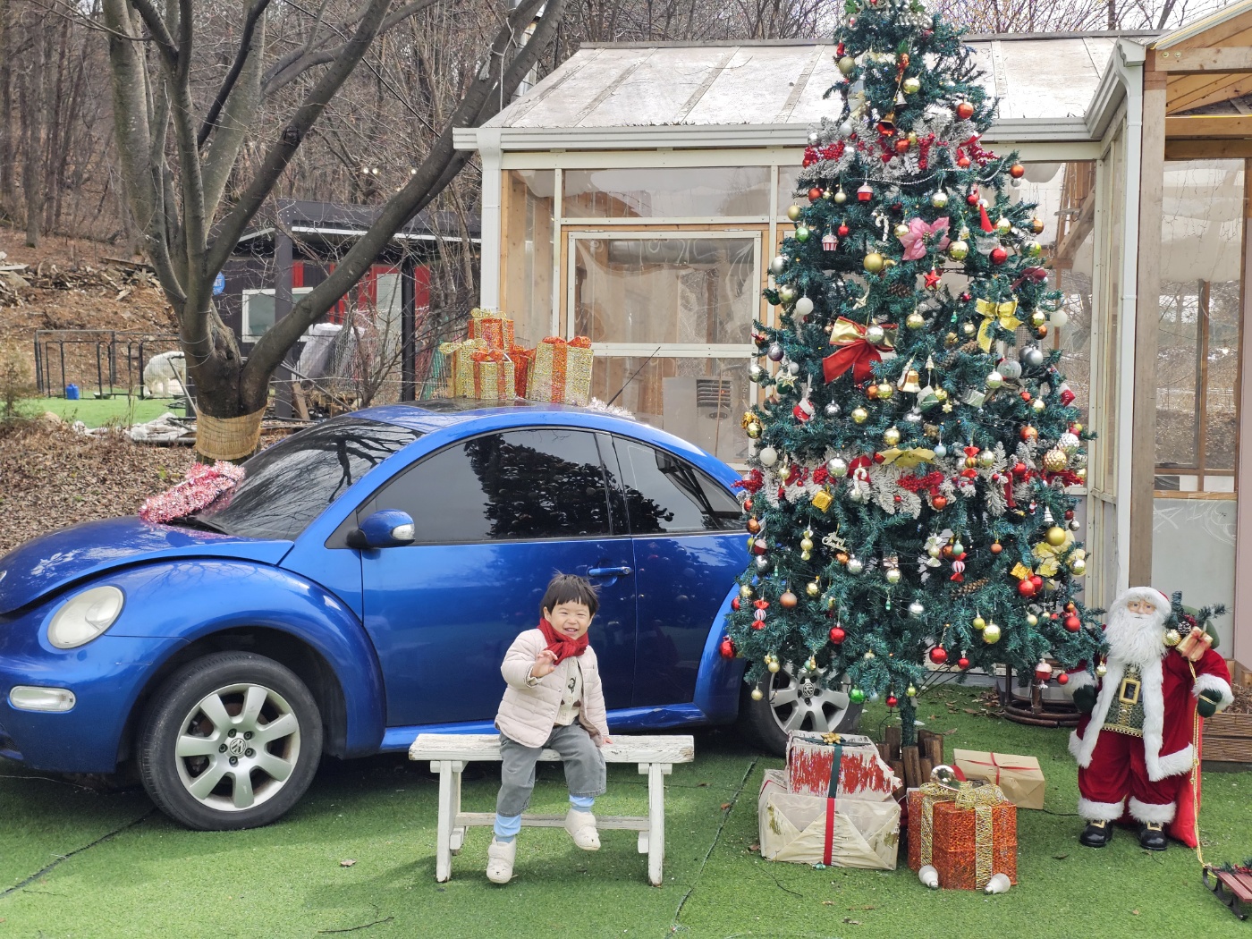 먹고나서 - 다시 뒤뜰